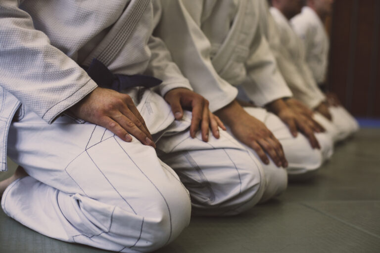 Close up image of young men is sport position .