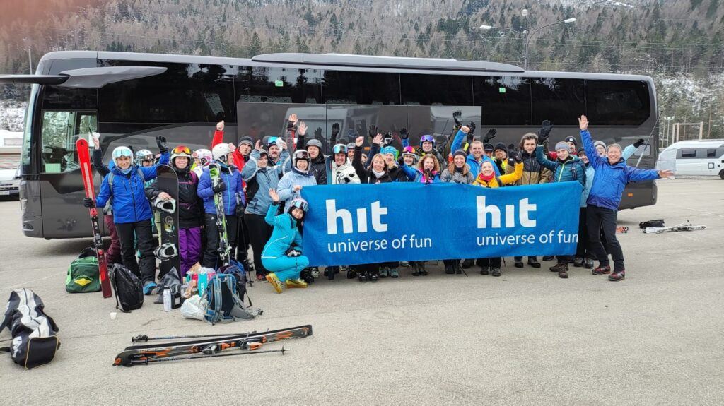 foto smučanje Hit je Fit